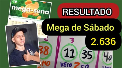 resultado mega sena 2636